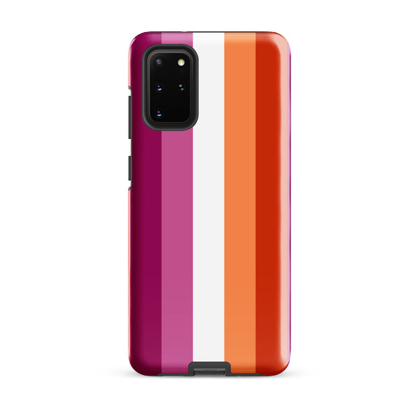 Lesbian Flag Samsung Tough Phone Case