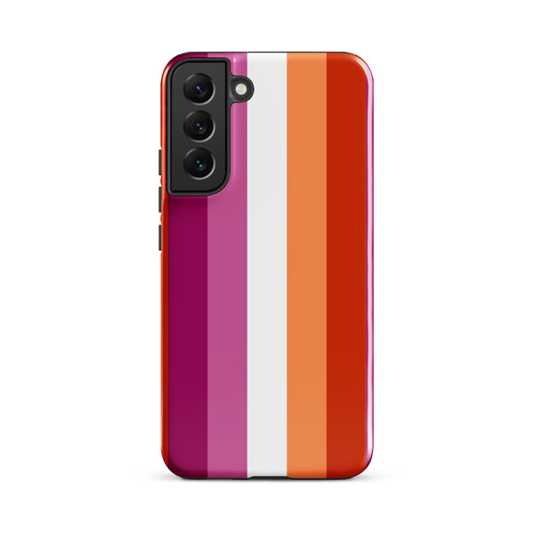 Lesbian Flag Samsung Tough Phone Case