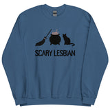 Scary Halloween Lesbian Sweatshirt