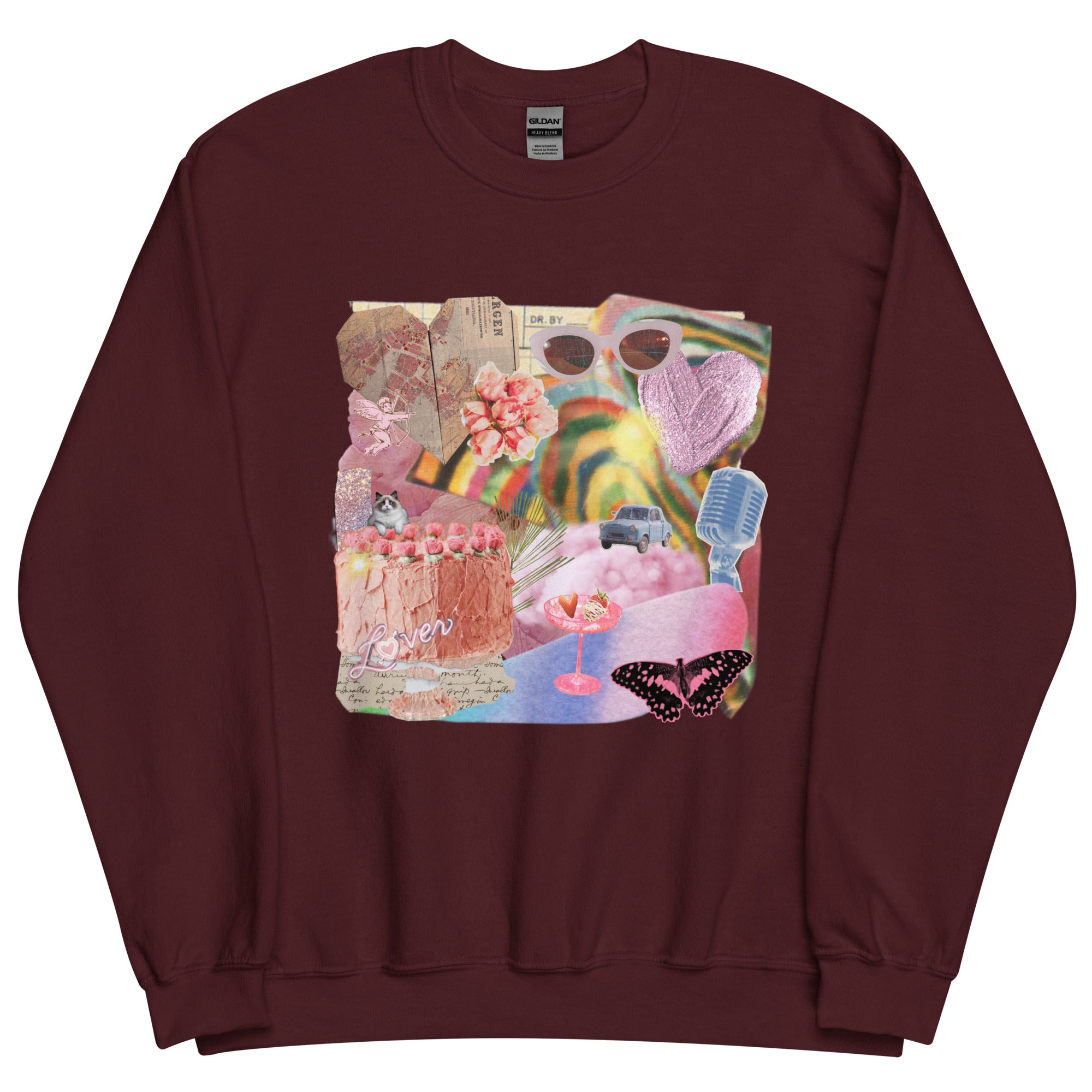 Lover Collage Sweatshirt