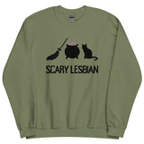 Scary Halloween Lesbian Sweatshirt