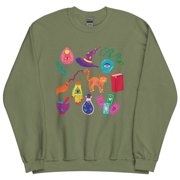 Rainbow Witch Sweatshirt