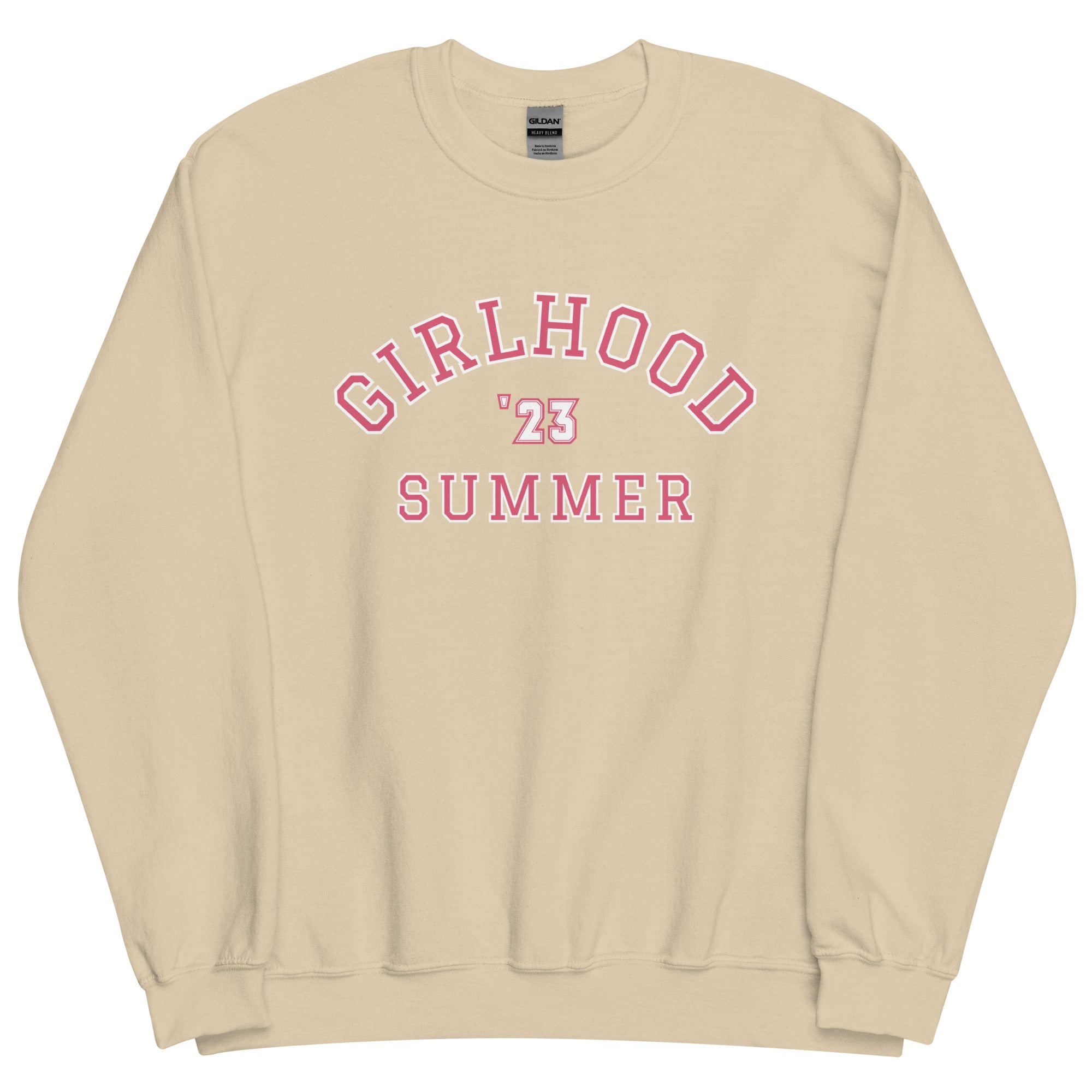 Girlhood Summer '23 Pink Sweatshirt