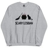 Scary Halloween Lesbian Sweatshirt