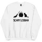 Scary Halloween Lesbian Sweatshirt