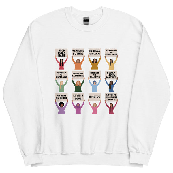 Global Protesting Women Sweatshirt