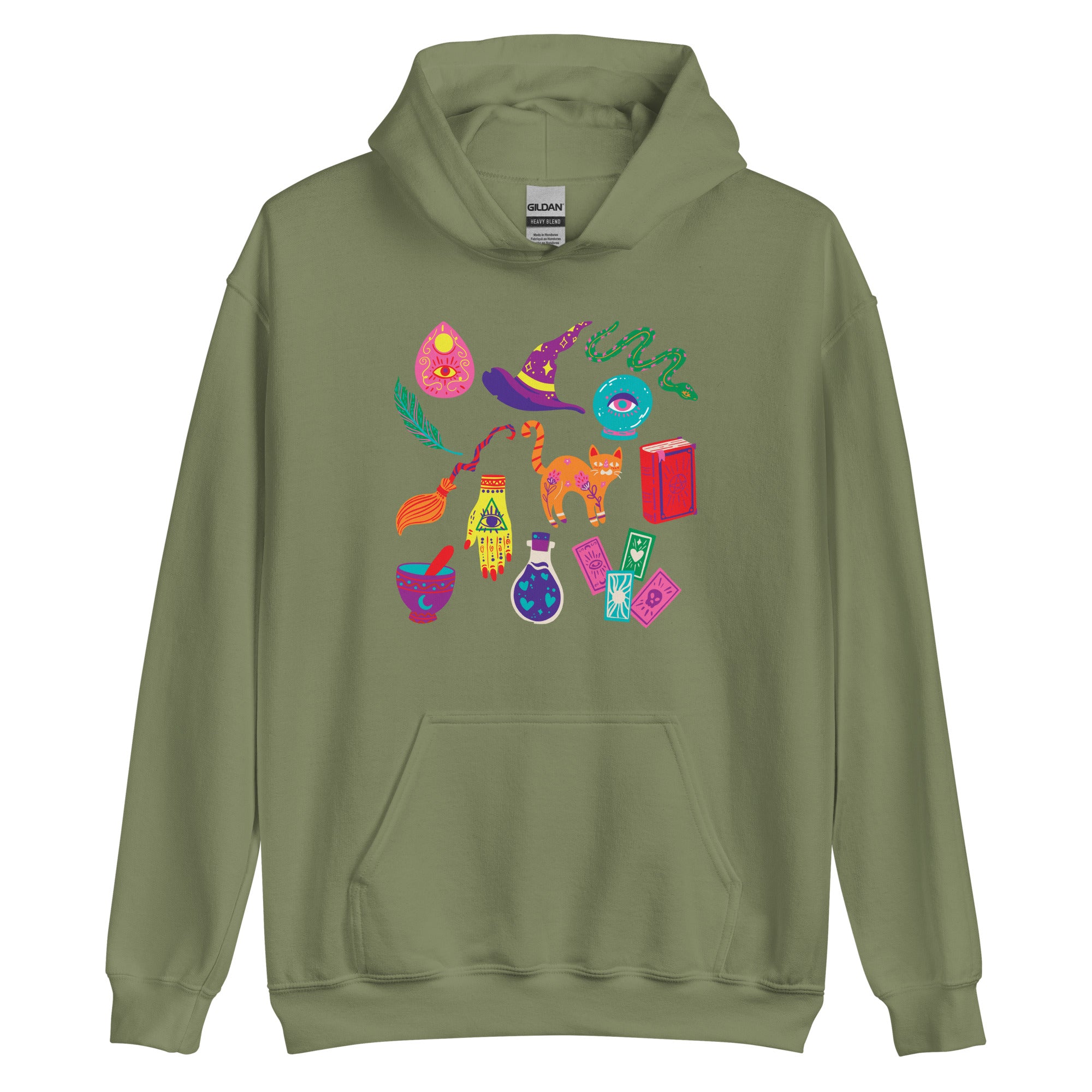 Rainbow Witch Hoodie