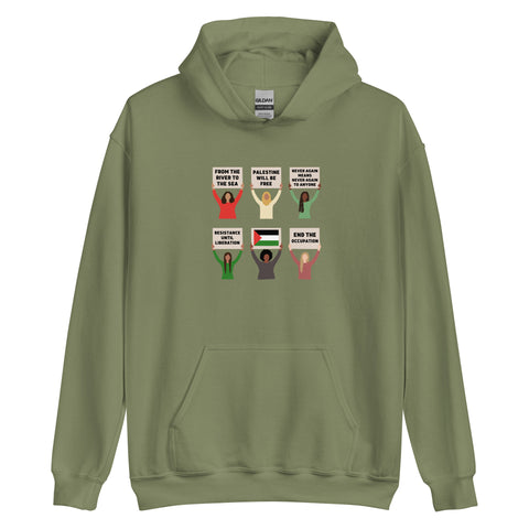 FREE PALESTINE Protest Hoodie