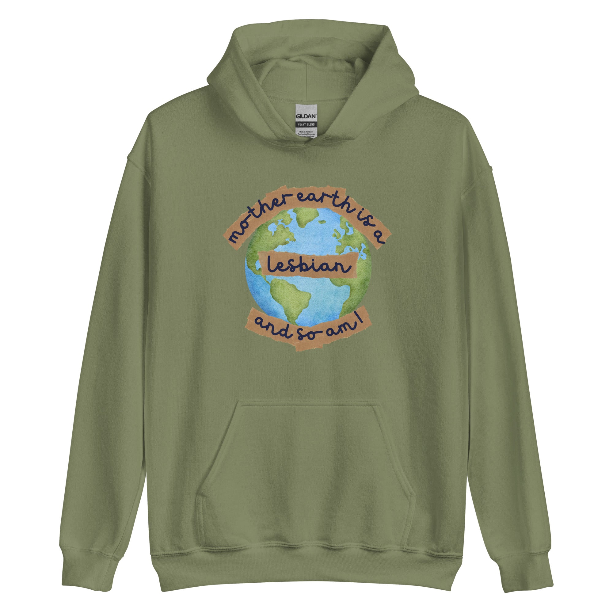 Mother Earth Is A Lesbian Hoodie