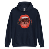 SLUT! Faded Mouth Hoodie