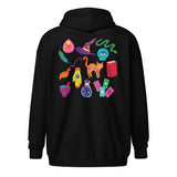 Rainbow Witch Zip Hoodie