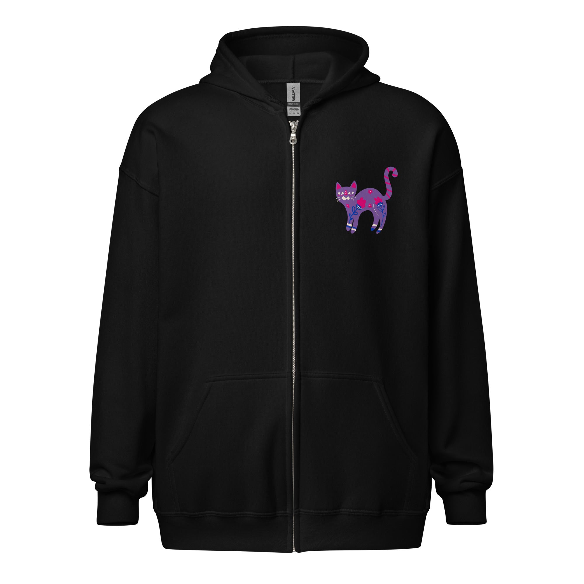 Bisexual Witch Zip Hoodie