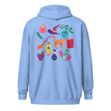 Rainbow Witch Zip Hoodie