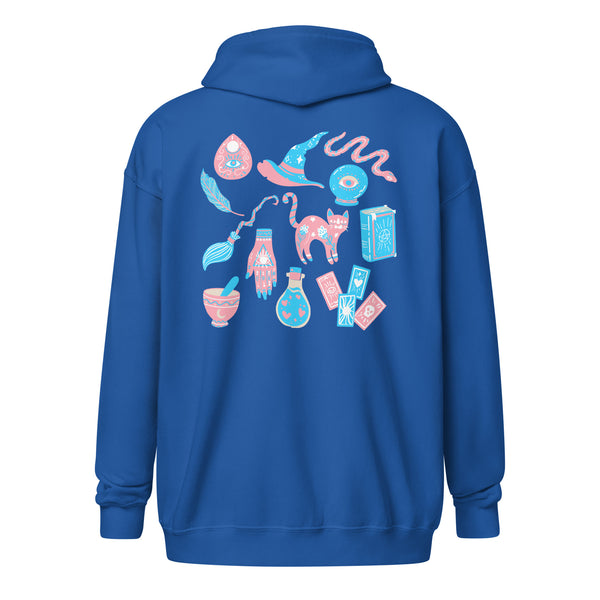 Transgender Witch Zip Hoodie