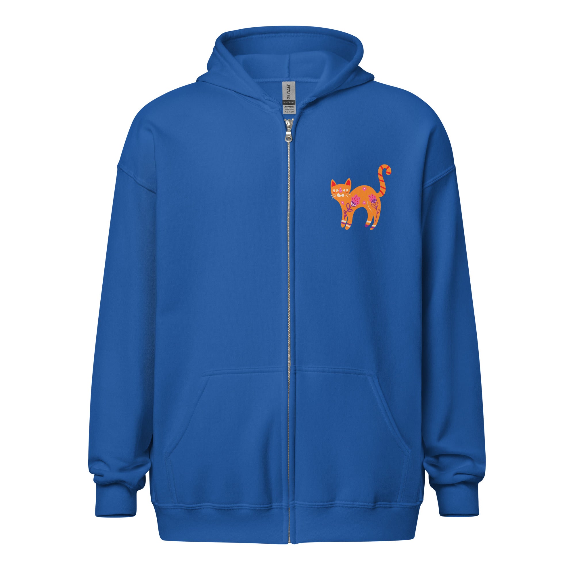 Rainbow Witch Zip Hoodie