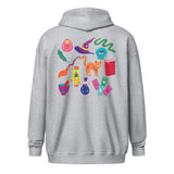 Rainbow Witch Zip Hoodie