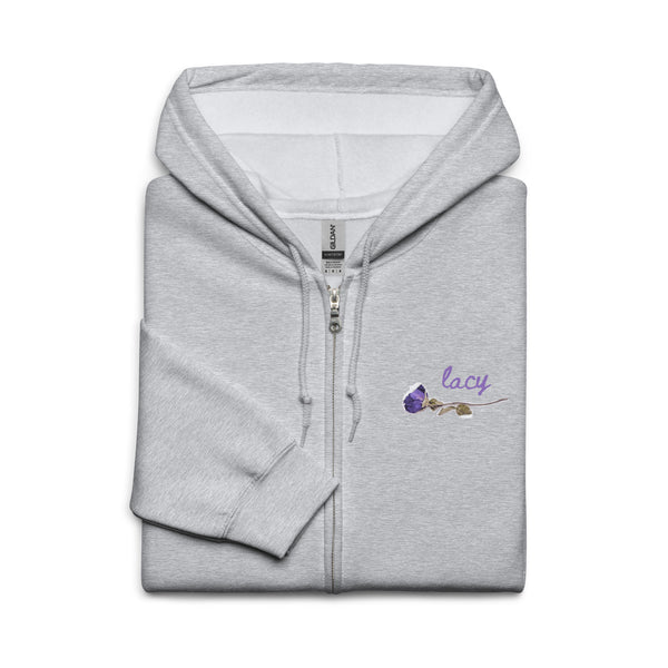 Lacy Perfume Zip Hoodie