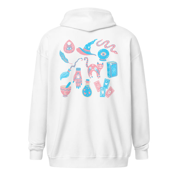 Transgender Witch Zip Hoodie