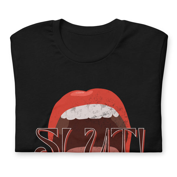 SLUT! Faded Mouth T-Shirt