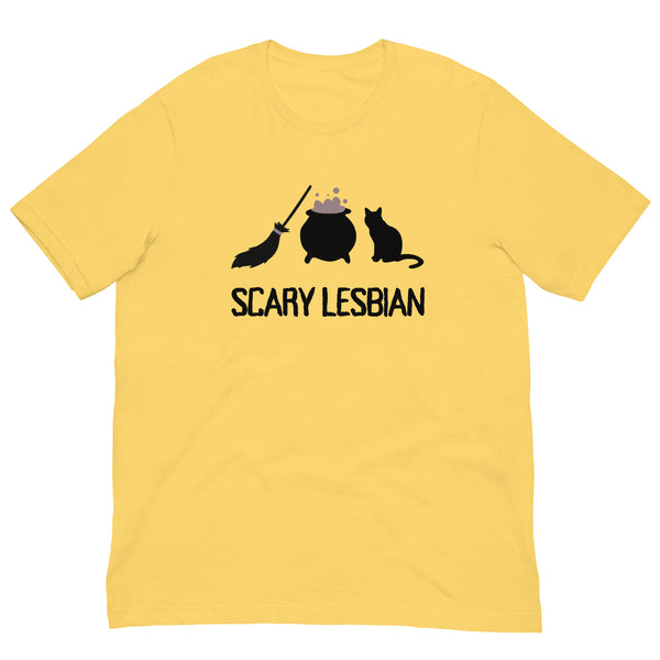 Scary Halloween Lesbian T-Shirt