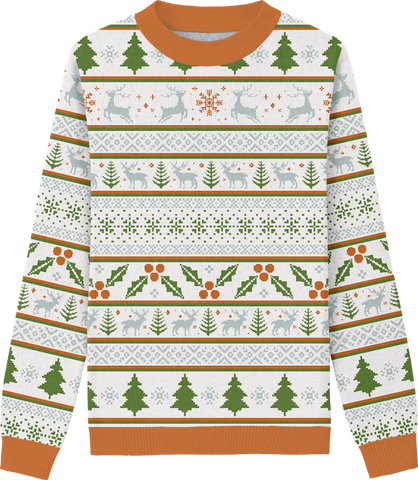 Unlabeled Christmas Classic Fit Knit Crewneck