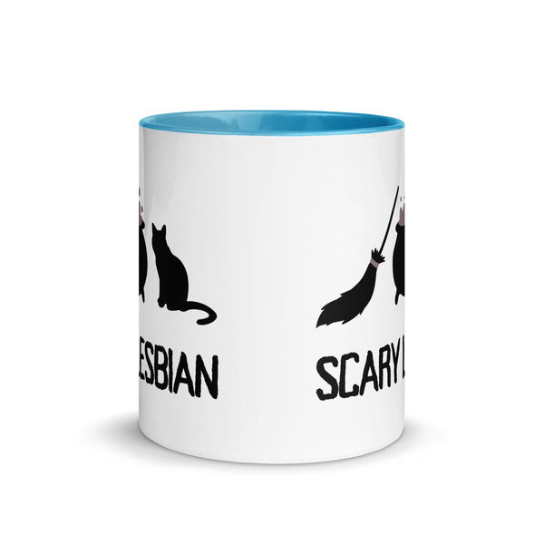 Scary Halloween Lesbian Mug