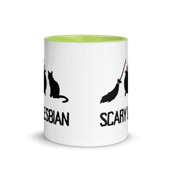 Scary Halloween Lesbian Mug