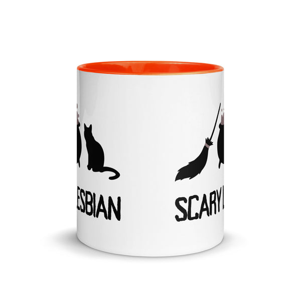 Scary Halloween Lesbian Mug