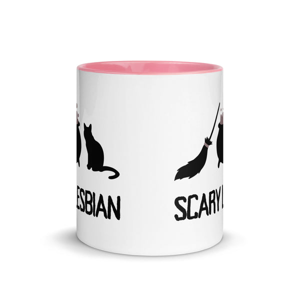 Scary Halloween Lesbian Mug