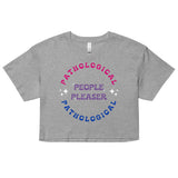 People Pleaser Cotton Candy Crop Top