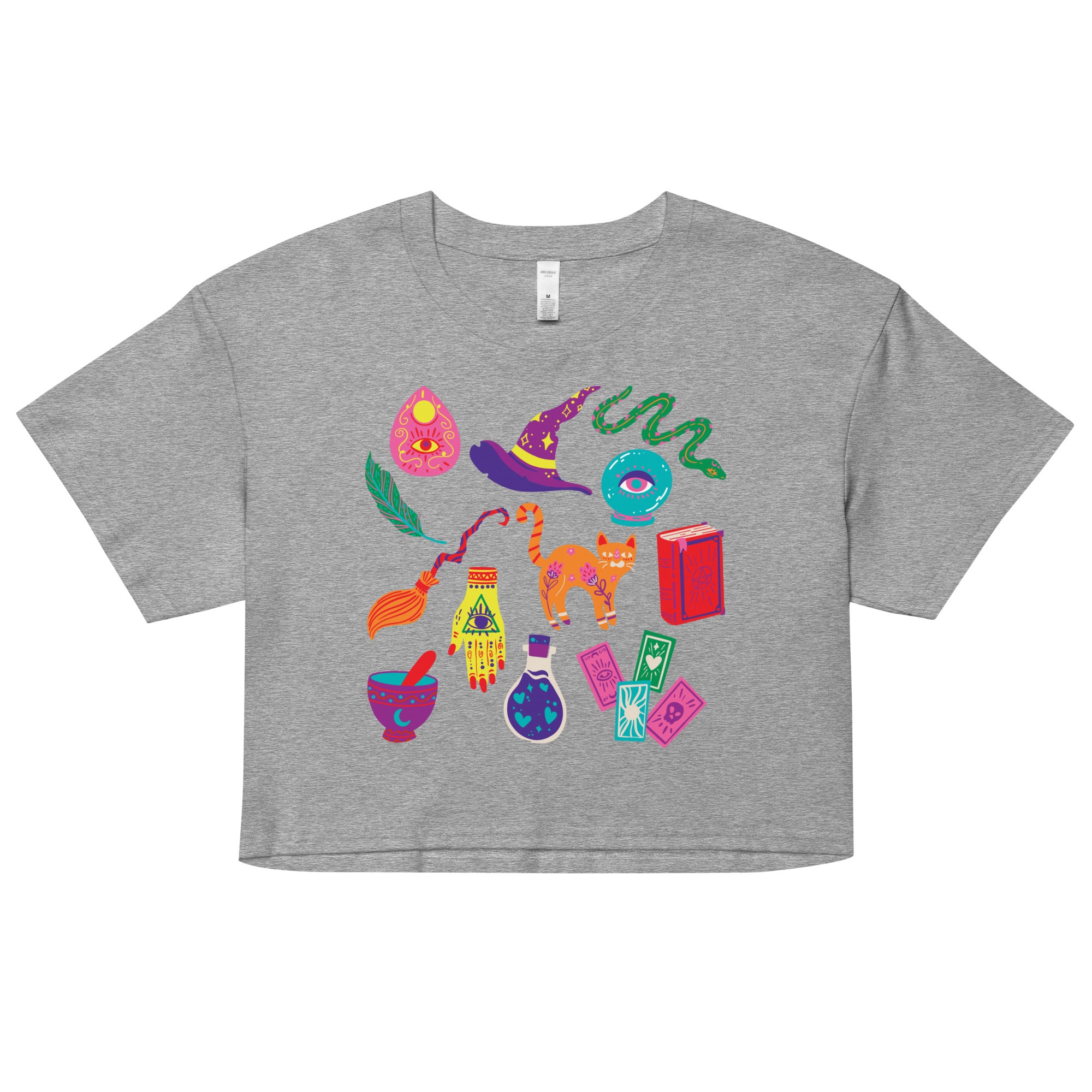 Rainbow Witch Crop Top