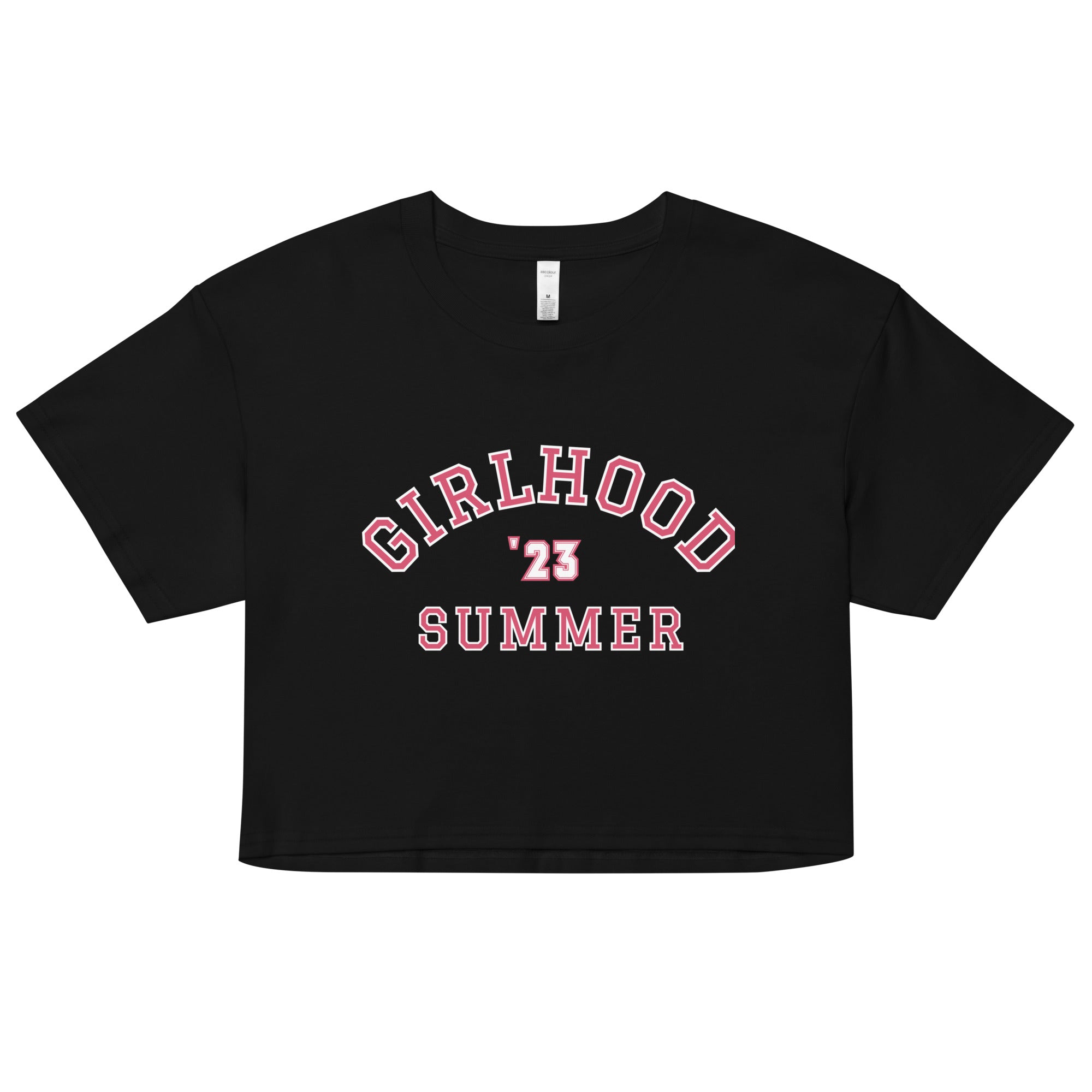 Girlhood Summer '23 Pink Crop Top