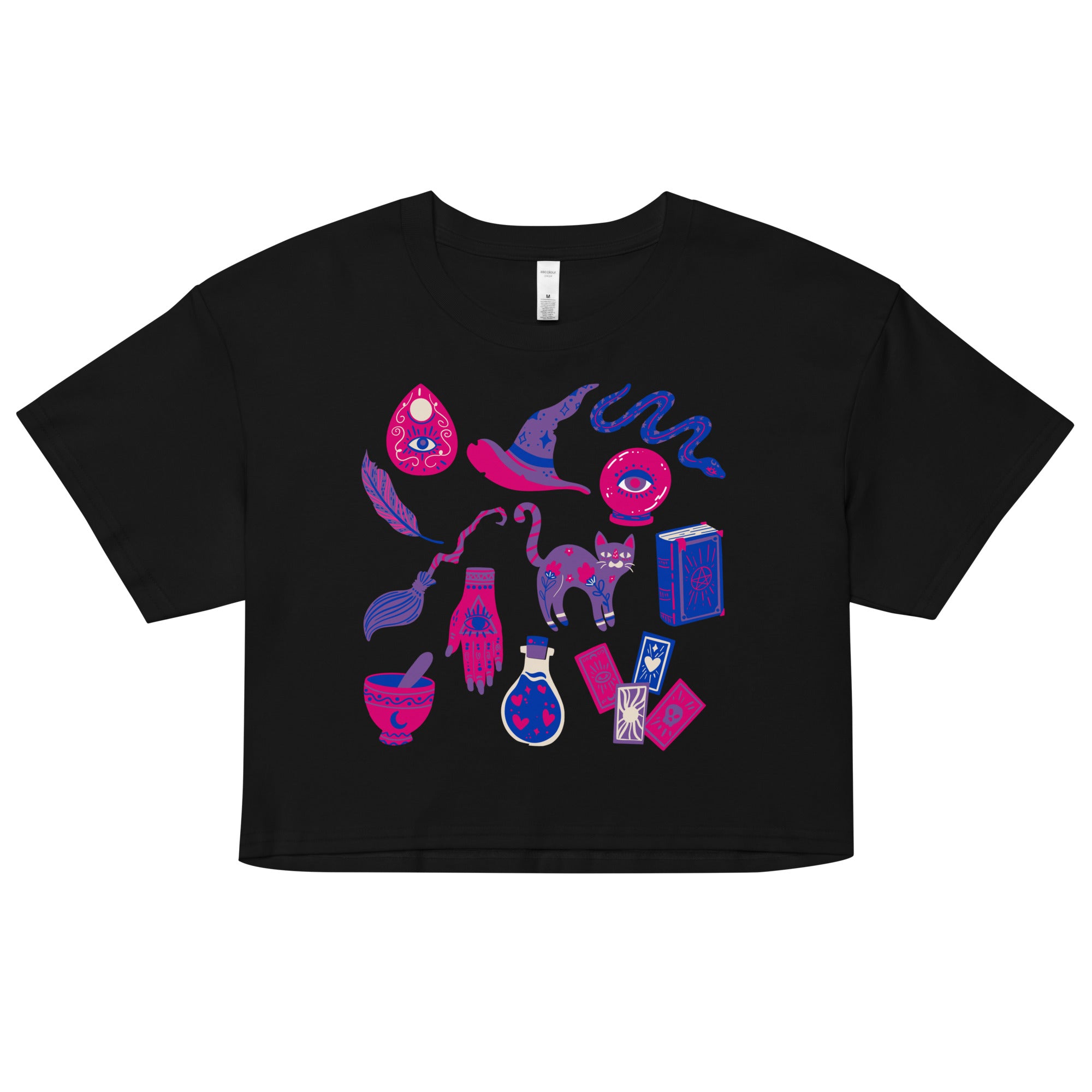 Bisexual Witch Crop Top