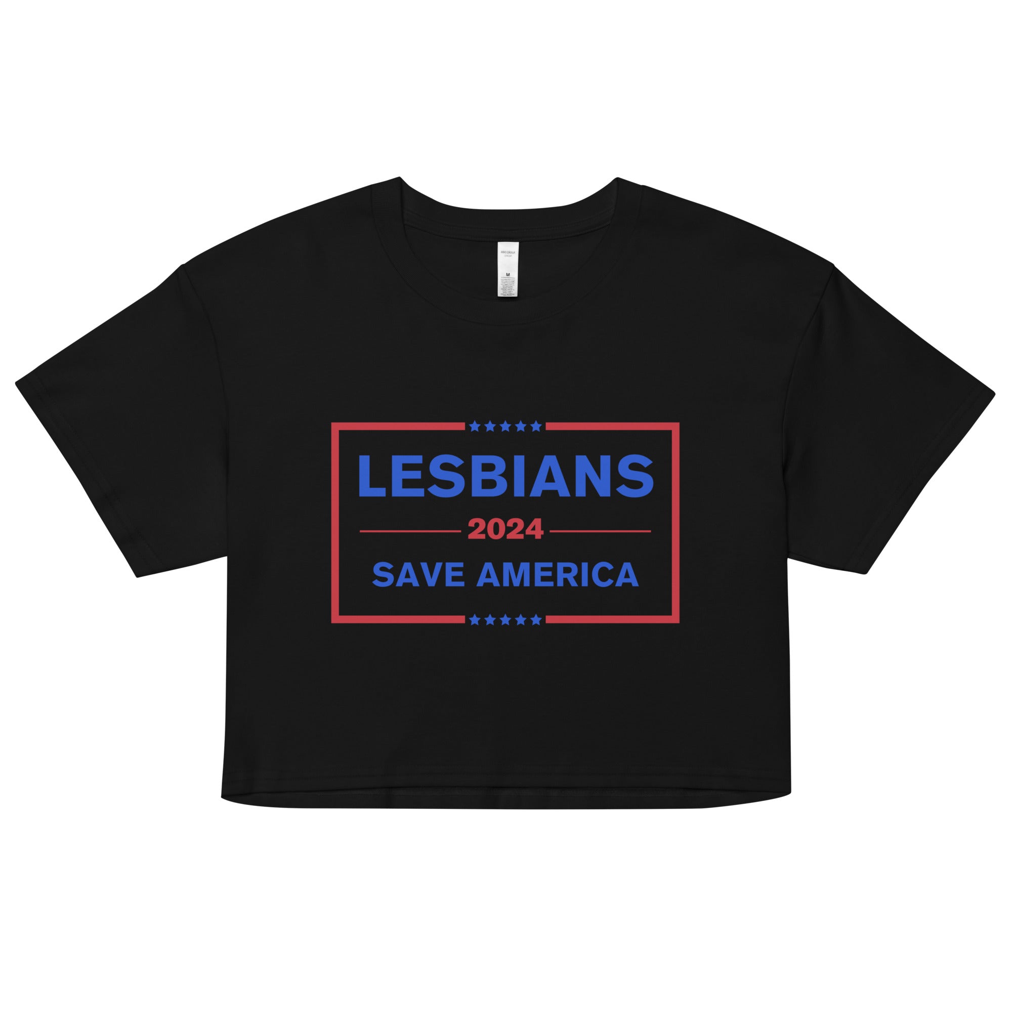 Lesbians Save America Crop Top