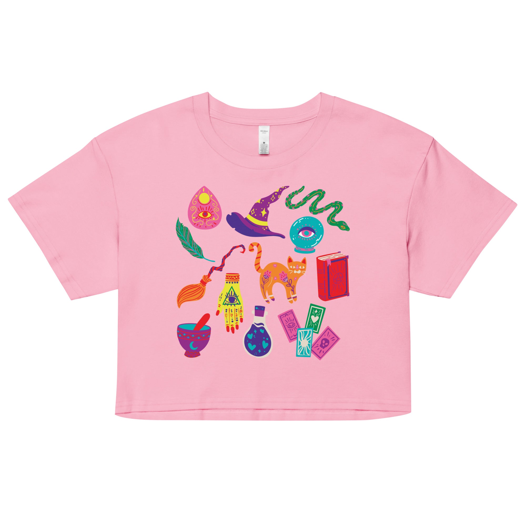 Rainbow Witch Crop Top