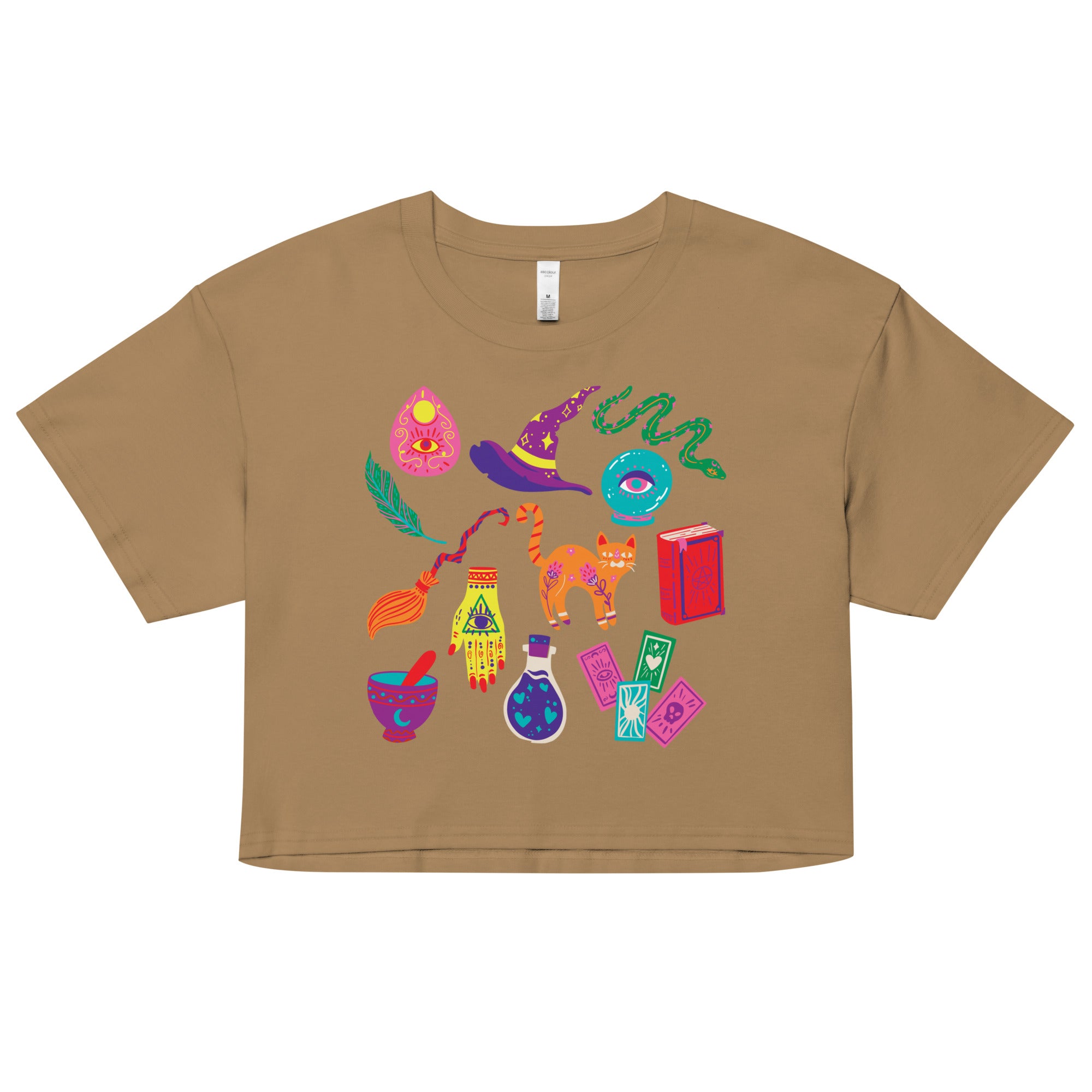 Rainbow Witch Crop Top