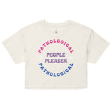 People Pleaser Cotton Candy Crop Top