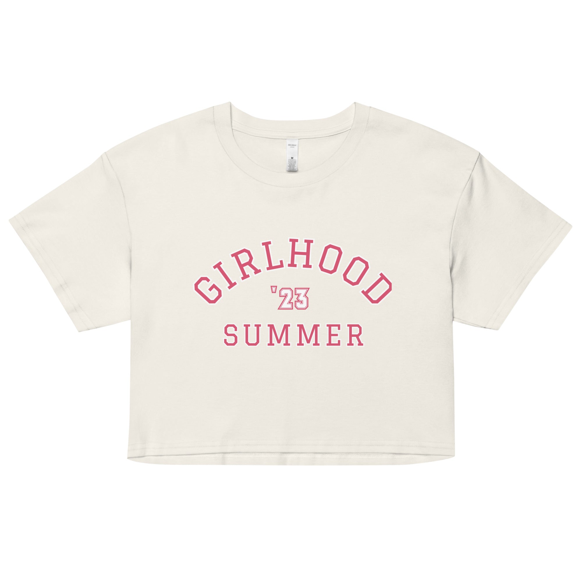 Girlhood Summer '23 Pink Crop Top