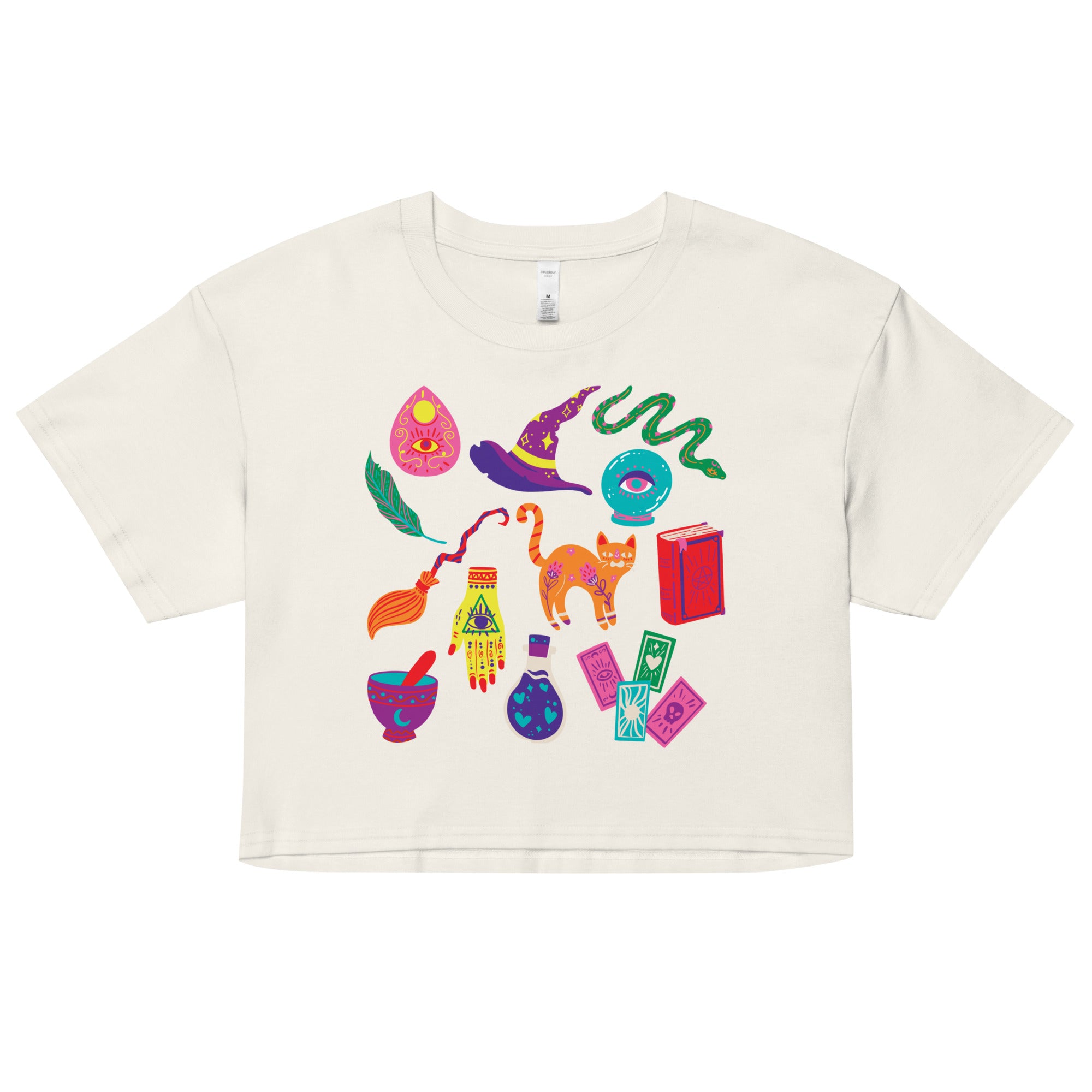 Rainbow Witch Crop Top