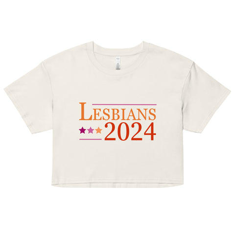 Lesbians 2024 Crop Top