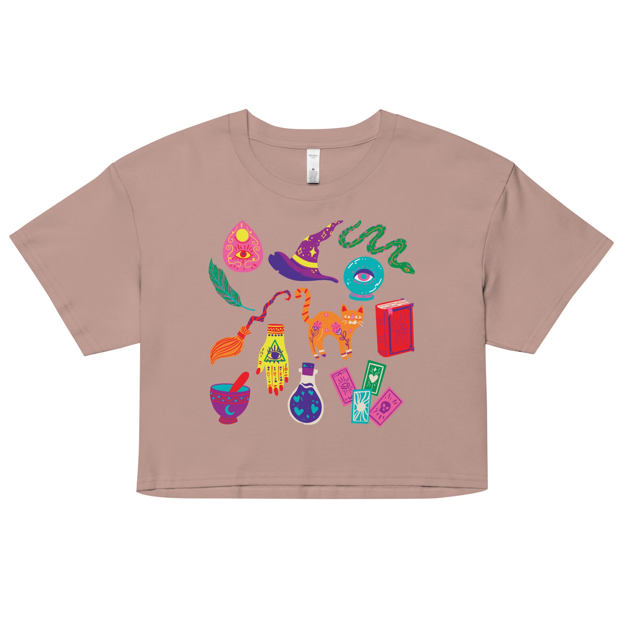 Rainbow Witch Crop Top