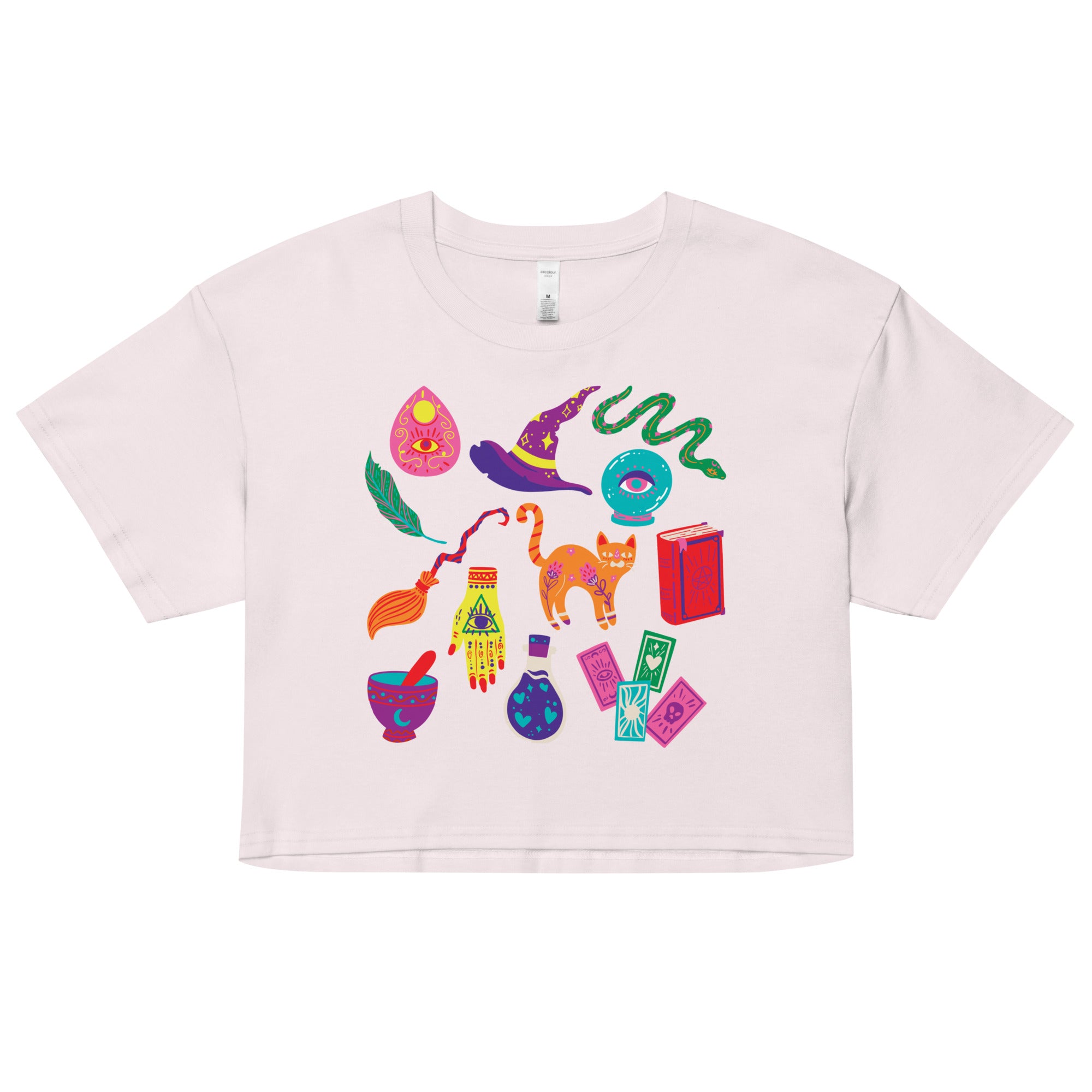 Rainbow Witch Crop Top