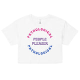 People Pleaser Cotton Candy Crop Top