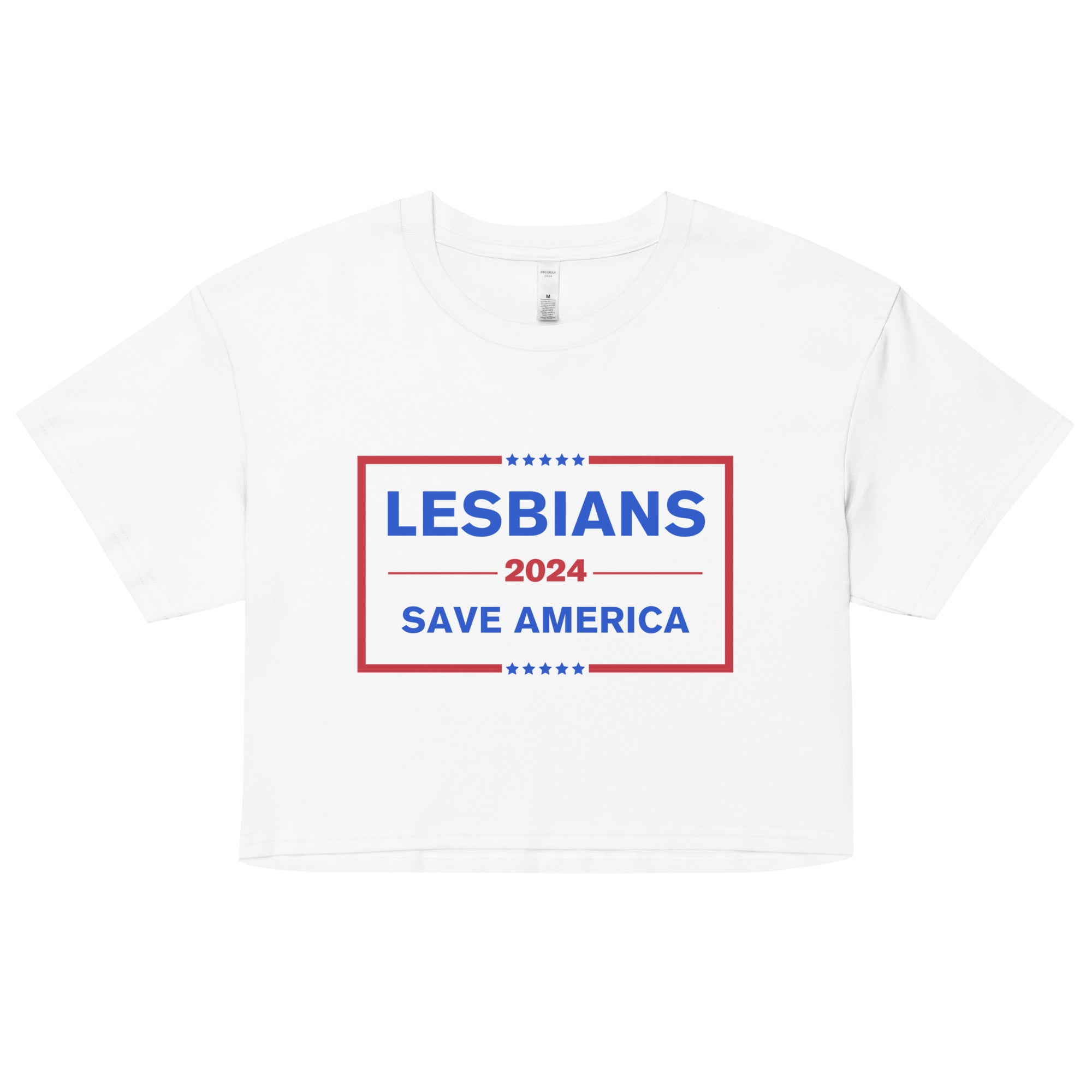 Lesbians Save America Crop Top