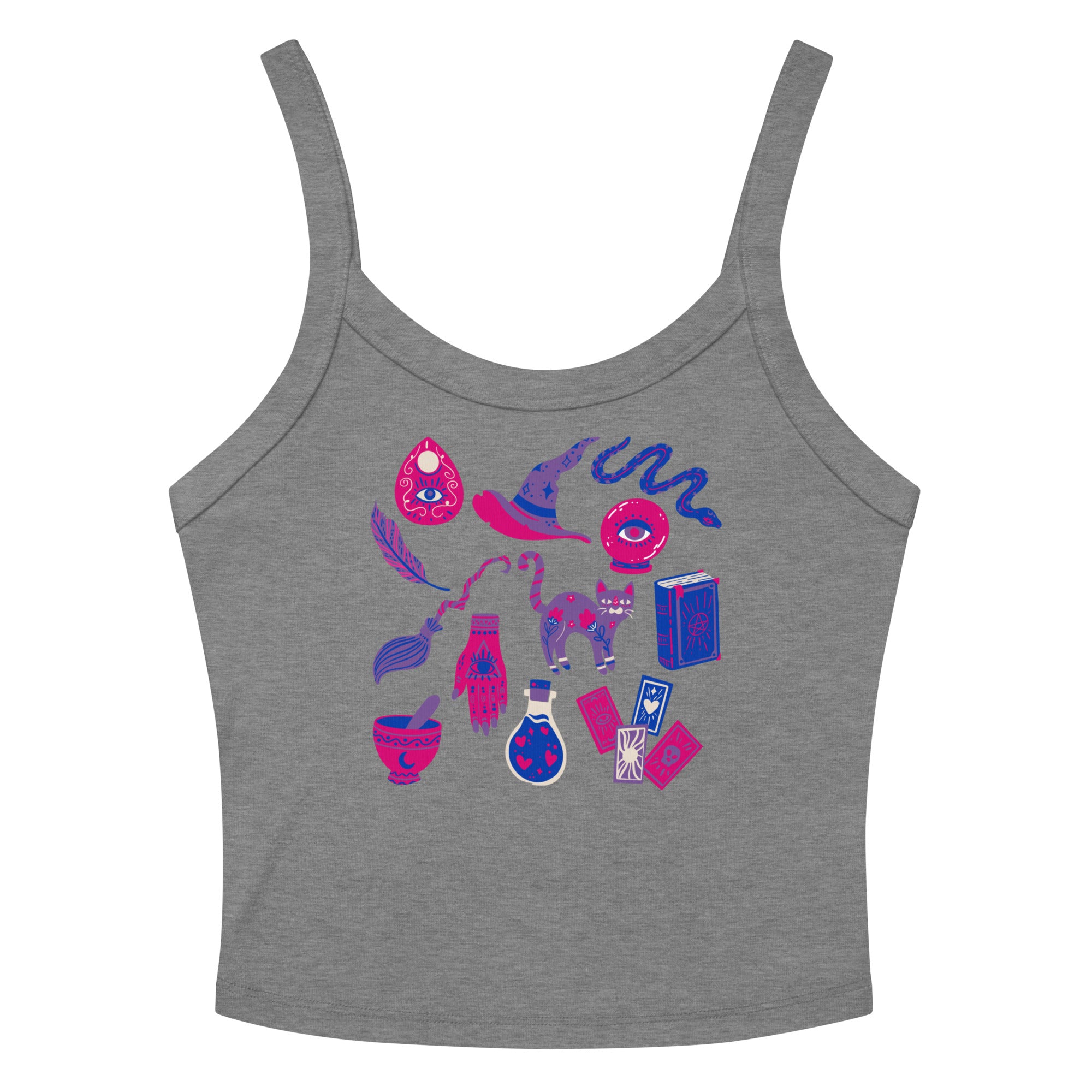 Bisexual Witch Scoop Neck Tank Top