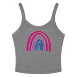 Bisexual Rainbow Scoop Neck Tank Top