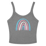 Transgender Rainbow Scoop Neck Tank Top