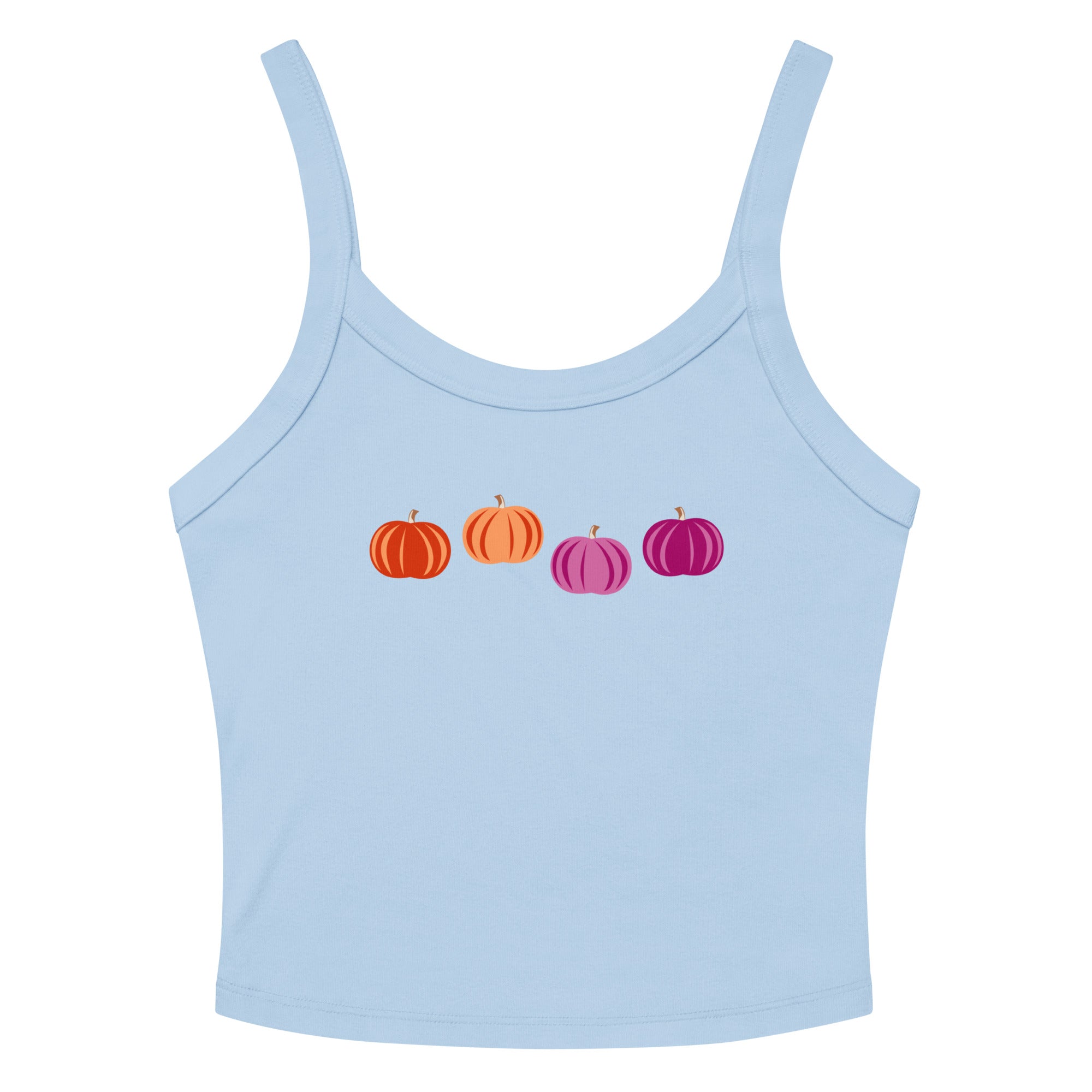 Lesbian Pumpkins Scoop Neck Tank Top