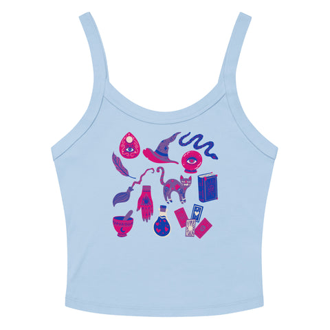 Bisexual Witch Scoop Neck Tank Top