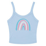 Transgender Rainbow Scoop Neck Tank Top